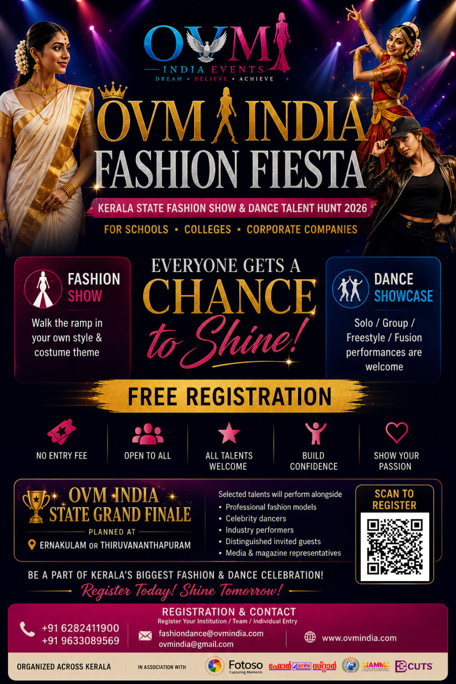 OVM INDIA FASHION FIESTA 2026 Poster